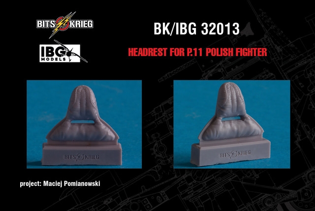 Polish Fighter IBG 32001 1/32 BitsKrieg BK/IBG32002 Oil Cooler for PZL P.11c 