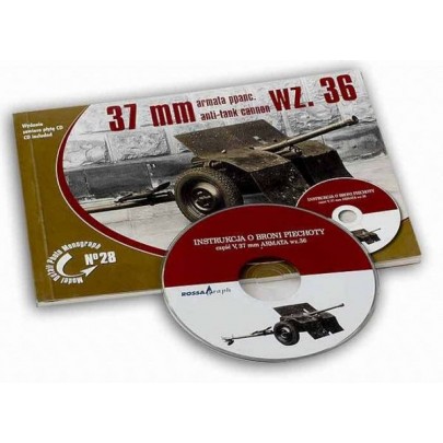 Model Detail Photo Monograph No. 28 - 37mm Anti-tank cannon wz.36 (with CD)