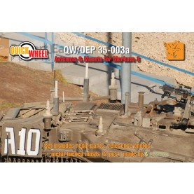 1/35 Desert Eagle Publishing QW/DEP-35003a Antennas & Mounts for IDF Merkava III