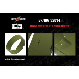 1/32 BitsKrieg BK/IBG32014 Engine cover for PZL P.11C (fits IBG 32001)