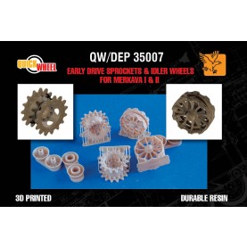1/35 Desert Eagle Publishing QW/DEP-35007 Early Drive sprockets & Idler wheels for Merkava I & II