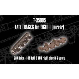 1/35 QuickTracks T-35005 Late Tracks for Tiger I (mirror)