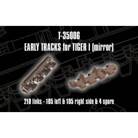 1/35 QuickTracks T-35006 Early Tracks for Tiger I (mirror)