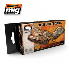 A.MIG-7106  RUST EFFECTS COLORS