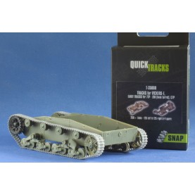 1/35 QuickTracks T-35008 Tracks for Vickers-E, Early tracks for 7TP - DW (twin turret), C7P