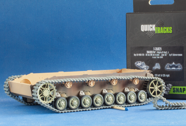 1/35 QuickTracks T-35021 Tracks for Pz.Kpfw. IV Ausf. J - "type 5C". 1944+ prod.