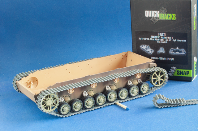 1/35 QuickTracks T-35021 Tracks for Pz.Kpfw. IV Ausf. J - "type 5C". 1944+ prod.