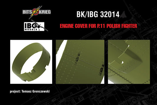 1/32 BitsKrieg BK/IBG32014 Engine Cover for PZL P.11 Polish Fighter