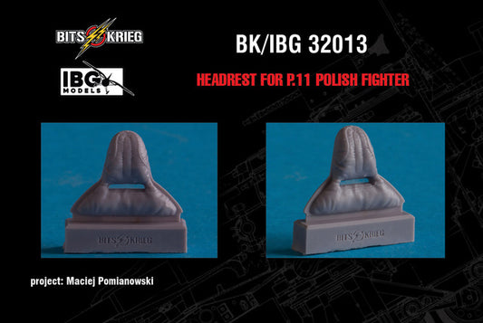 1/32 BitsKrieg BK/IBG32013 Pilot's Headrest (variant 1) for PZL P.11 Polish Fighter