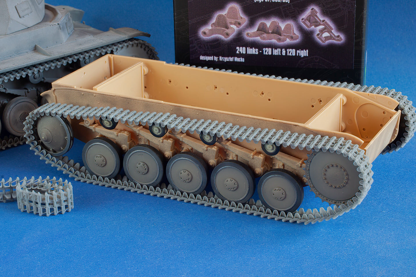 1/35 QuickTracks T-35012 Tracks for Panzer II Ausf. A, B, C, F & Maultier 3,5t