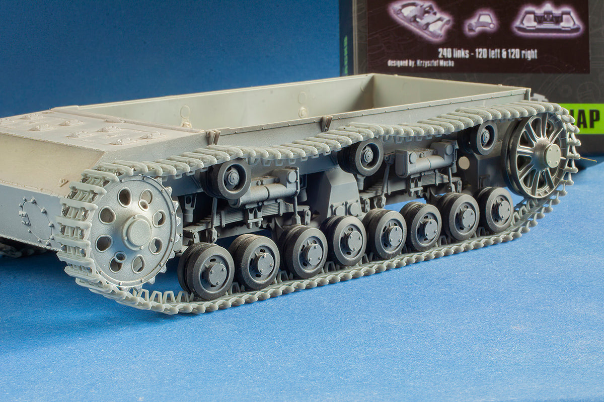 1/35 QuickTracks T-35014 Tracks for Pz.Kpfw. III & Pz.Kpfw. IV A, B, C, D "type 1" 1936-1940 prod.