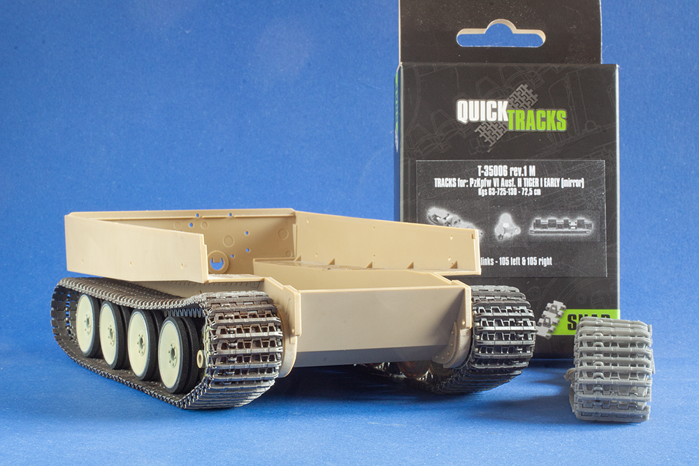 1/35 QuickTracks T-35006 Early Tracks for Pz.Kpfw. VI Ausf. H Tiger I