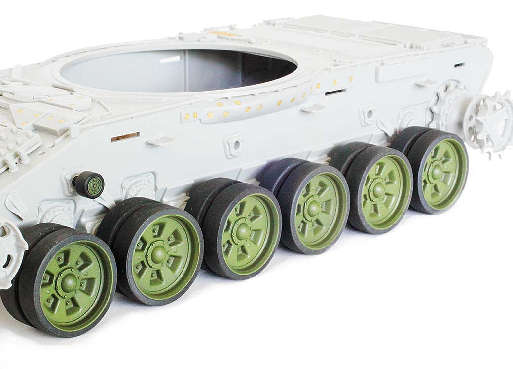 1/35 QuickWheel QW-140 T-90 - Trumpeter