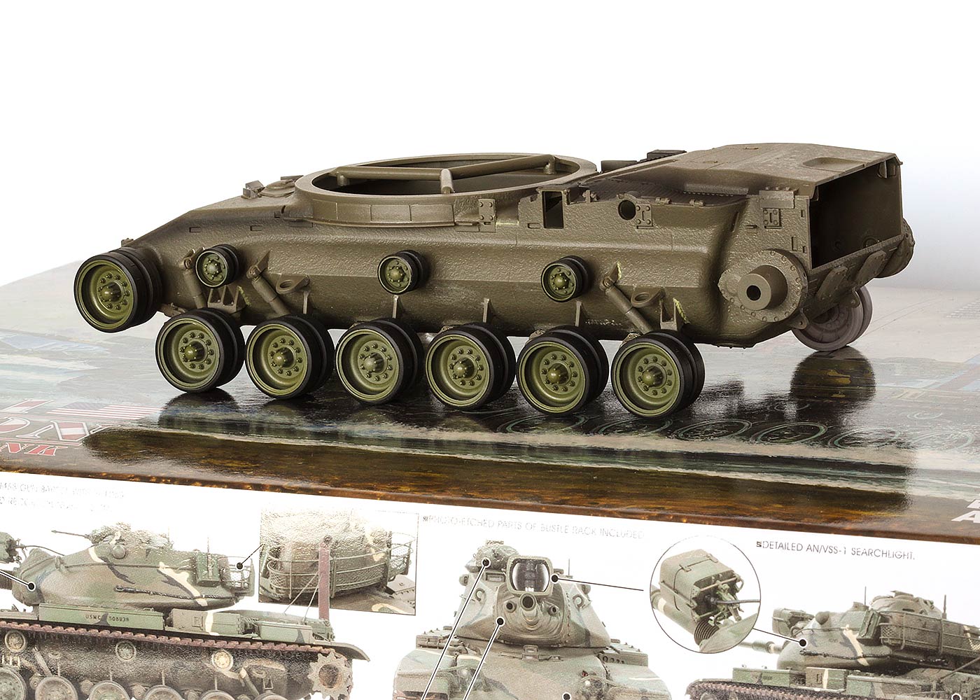 1/35 QuickWheel QW-157 M60A1 Patton MBT - AFV Club