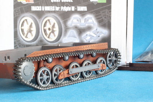 1/35 QuickWheel QWXT-35002 Tracks & Wheels for Pz.Kpfw. I B - Tamiya