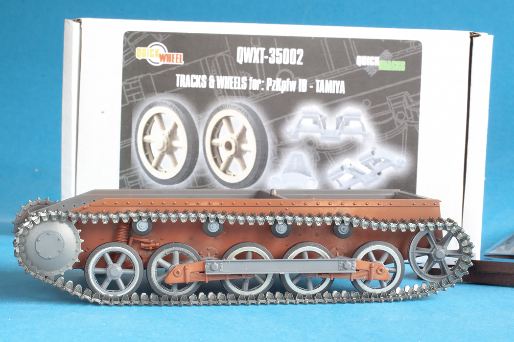 1/35 QuickWheel QWXT-35002 Tracks & Wheels for Pz.Kpfw. I B - Tamiya