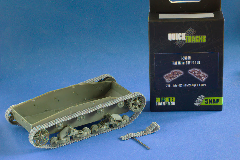 1/35 QuickTracks T-35009 Tracks for Soviet T-26