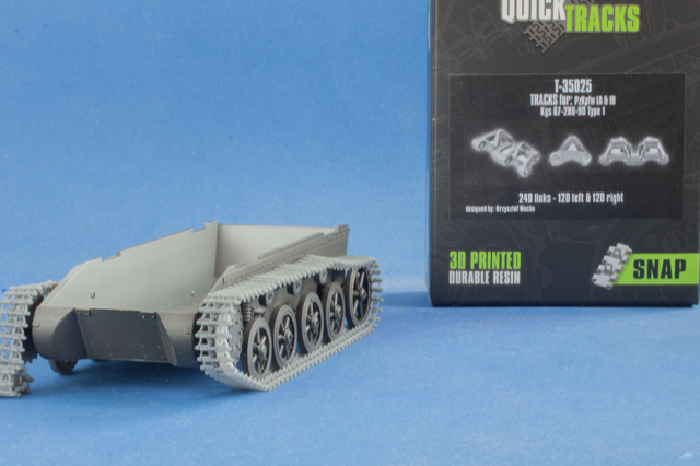 1/35 QuickTracks T-35025 Tracks for Pz.Kpfw. I Ausf. A & B - Type 1