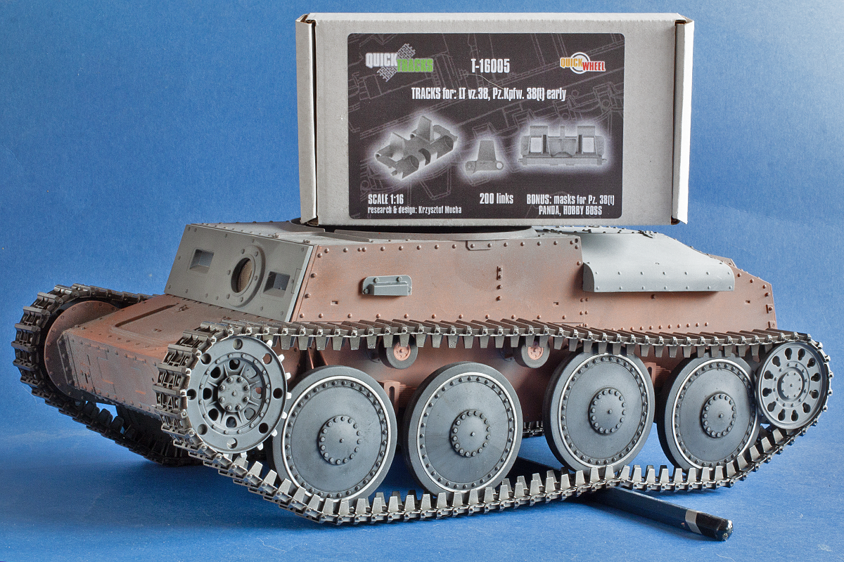 1/16 QuickTracks T-16005 LT vz.38; Pz.Kpfw. 38(t) early