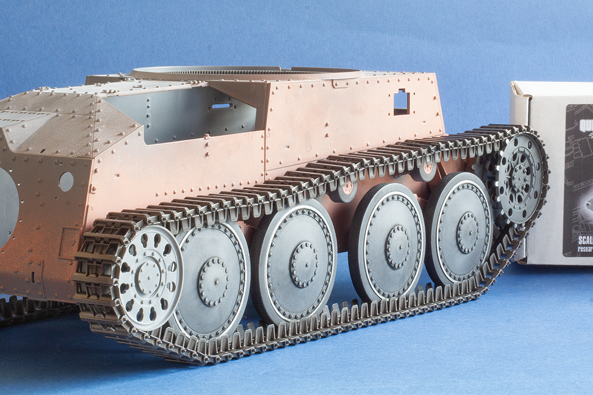 1/16 QuickTracks T-16006 Pz.Kpfw. 38(t); Marder III; Panzerhaubitze Grille; Flakpanzer 38(t); Leichter Einheitswaffentraeger