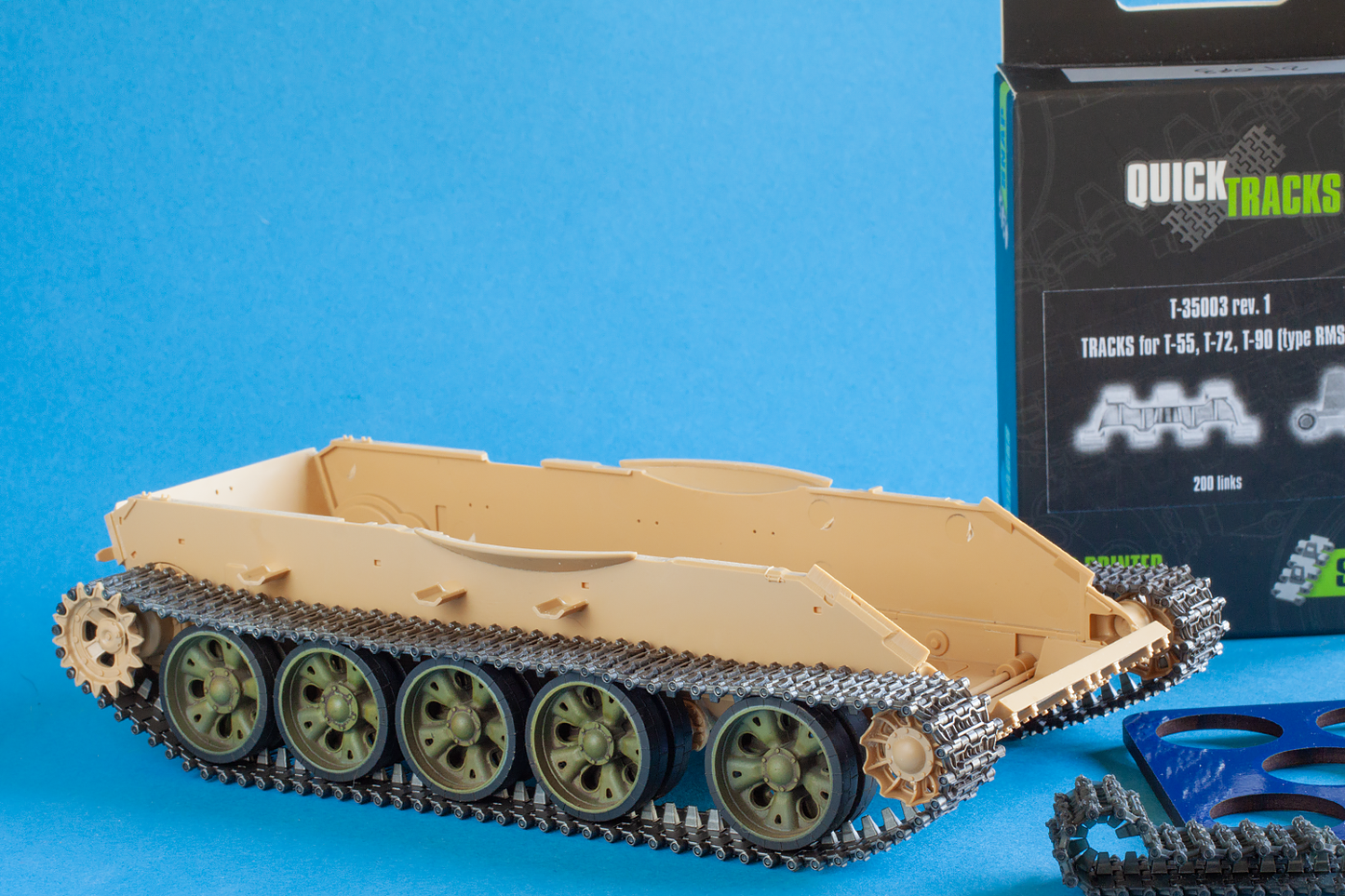 1/35 QuickWheel QW-281 T-55 - Rye Field Model