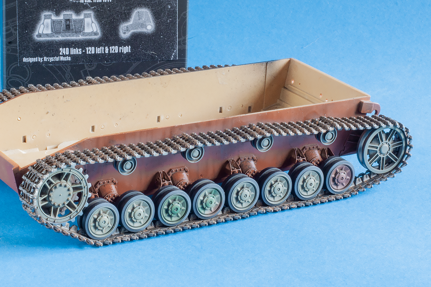 1/35 QuickTracks T-35023 Tracks for Pz.Kpfw. IV Ausf. H & J; Nashorn - "type 6B". 1944+ prod.