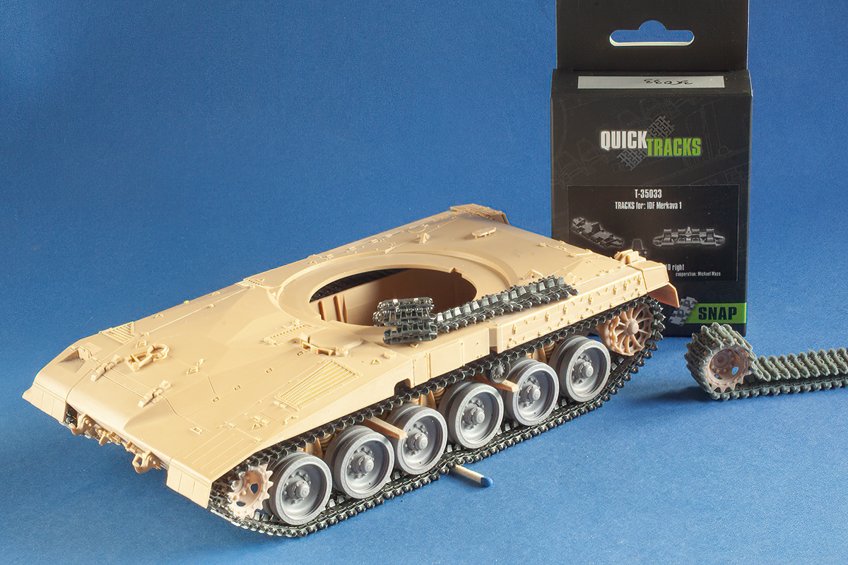 1/35 QuickTracks T-35033 Tracks for IDF Merkava I