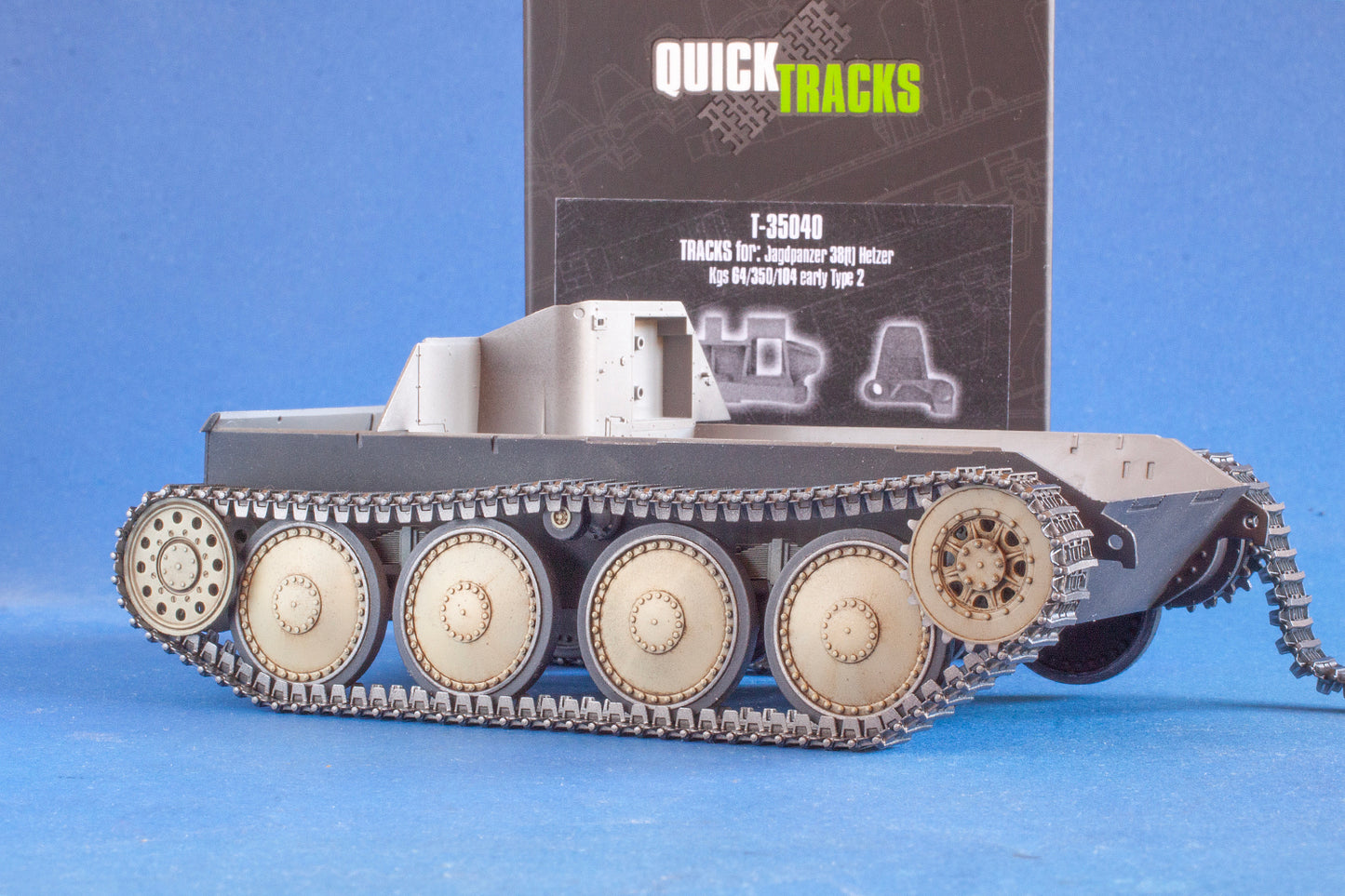 1/35 QuickTracks T-35040 Tracks for Jagdpanzer 38(t) Hetzer - early, type 2