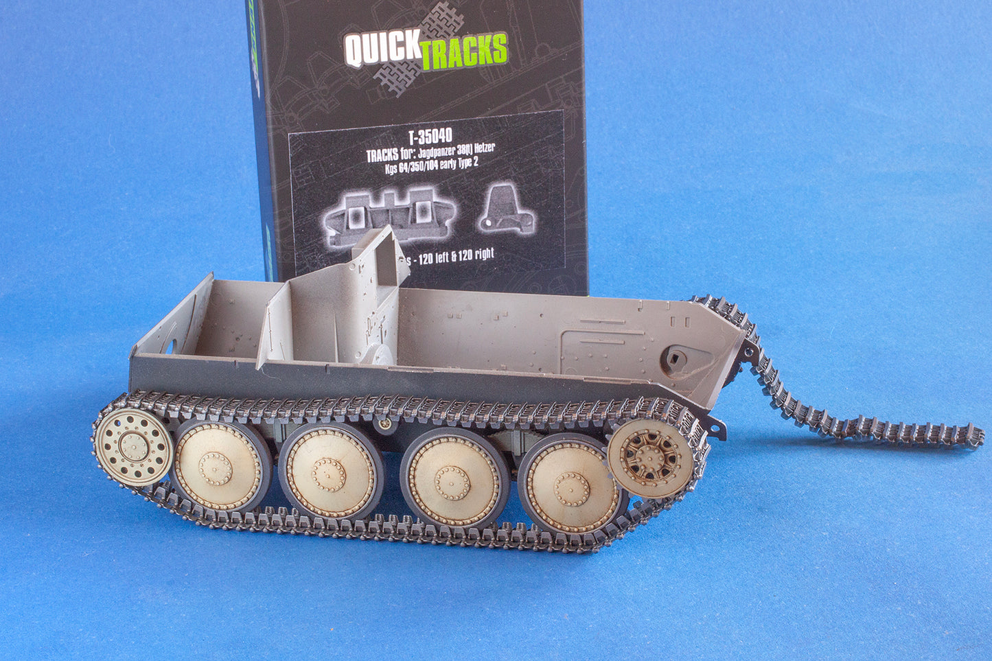 1/35 QuickTracks T-35040 Tracks for Jagdpanzer 38(t) Hetzer - early, type 2