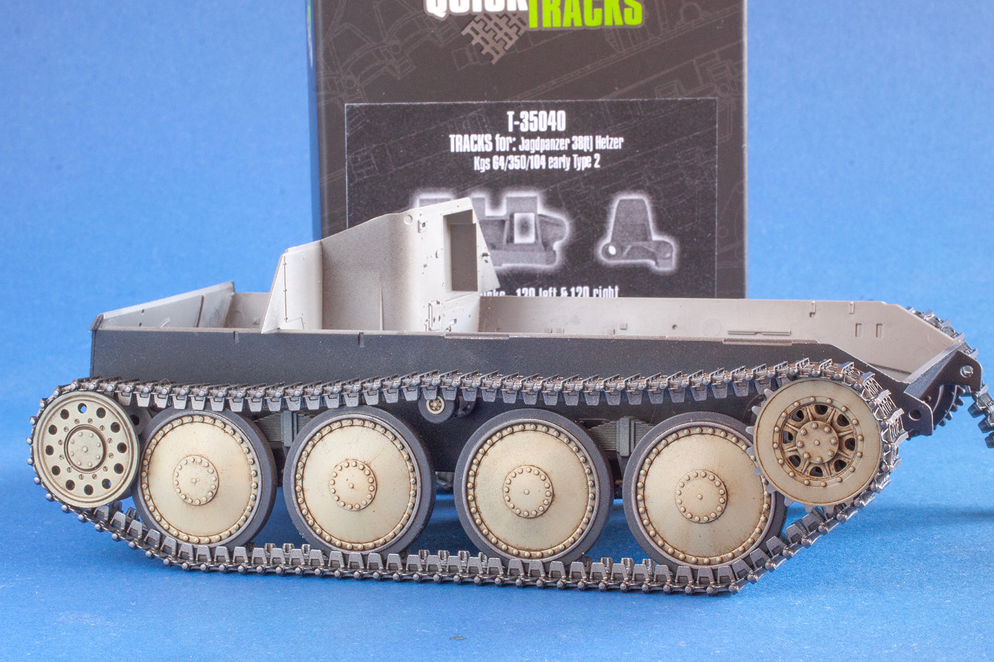 1/35 QuickTracks T-35040 Tracks for Jagdpanzer 38(t) Hetzer - early, type 2