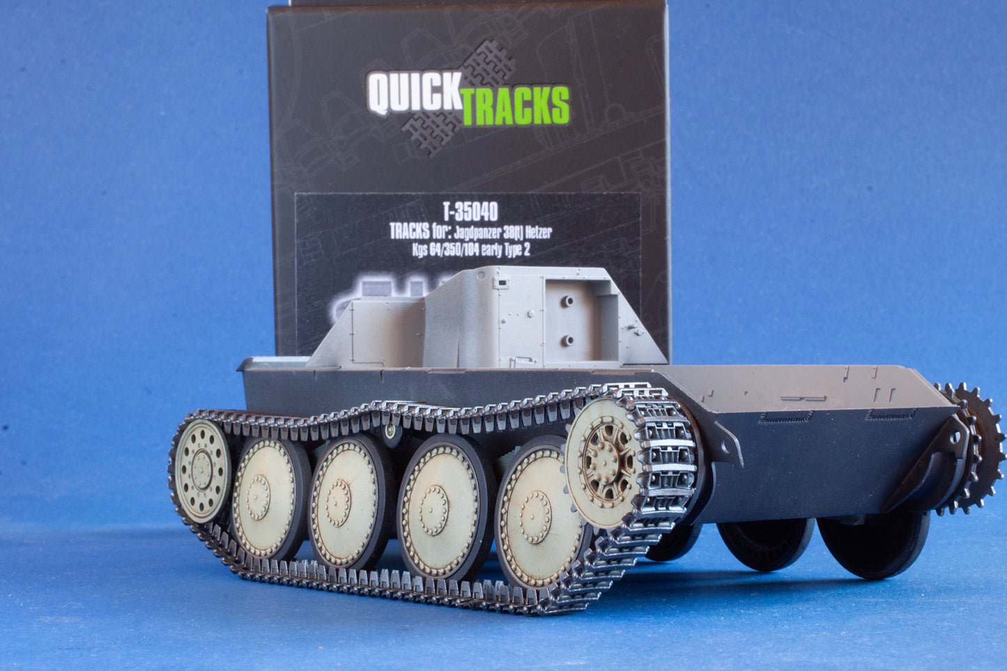 1/35 QuickTracks T-35040 Tracks for Jagdpanzer 38(t) Hetzer - early, type 2