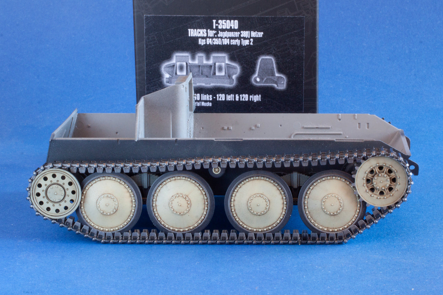 1/35 QuickTracks T-35040 Tracks for Jagdpanzer 38(t) Hetzer - early, type 2