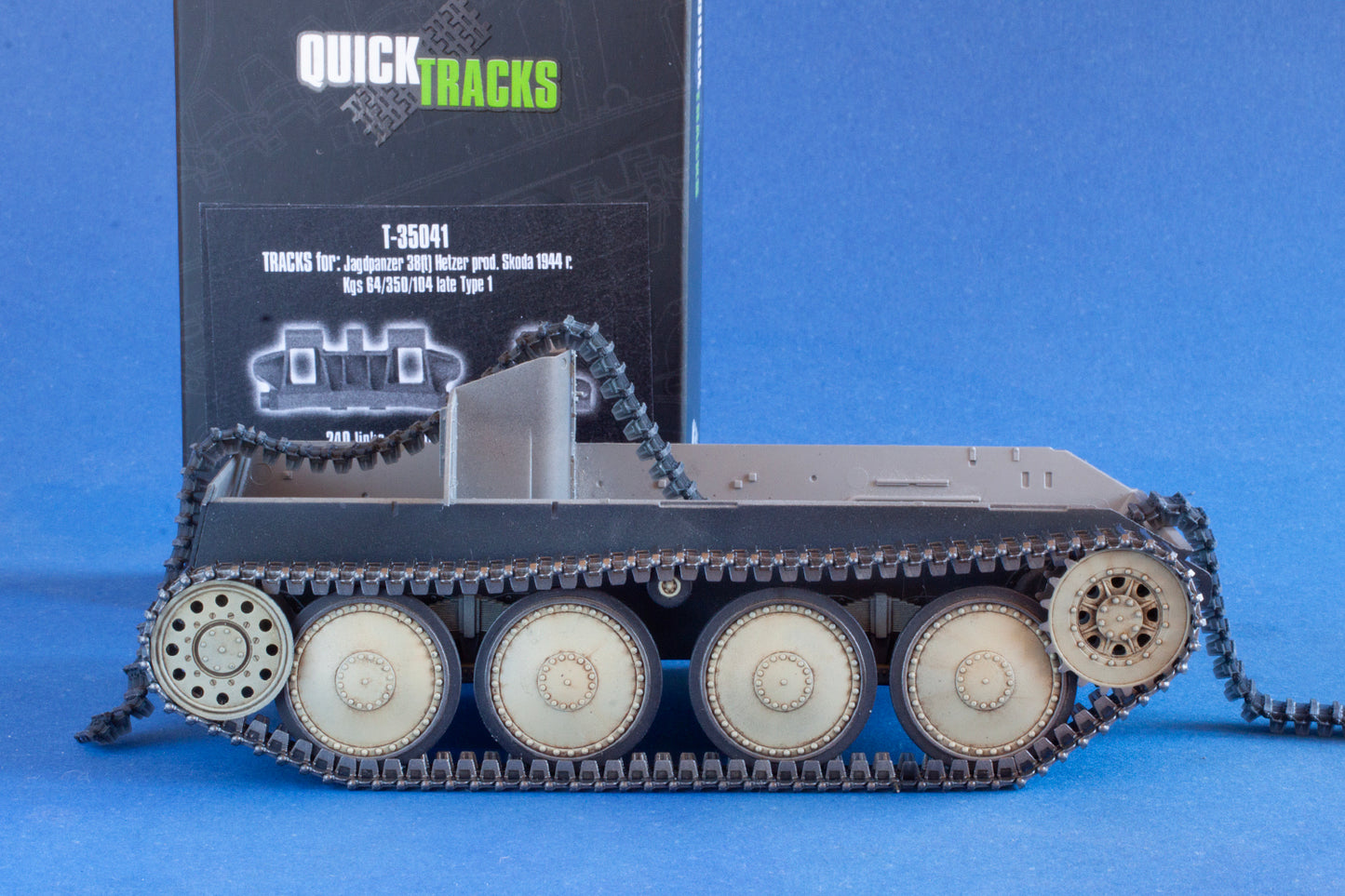 1/35 QuickTracks T-35041 Tracks for Jagdpanzer 38(t) Hetzer prod. Skoda 1944 - late, Type 1