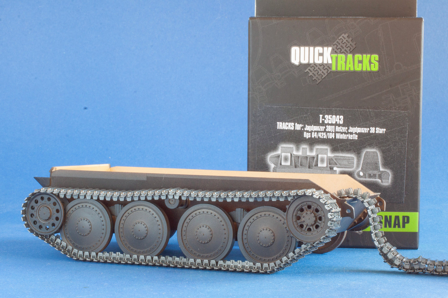 1/35 QuickTracks T-35043 Tracks for Jagdpanzer 38(t) Hetzer; Jagdpanzer 38 Starr - Winterkette