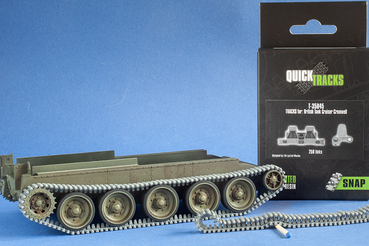 1/35 QuickTracks T-35045 Tracks for British Tank Cruiser Cromwell