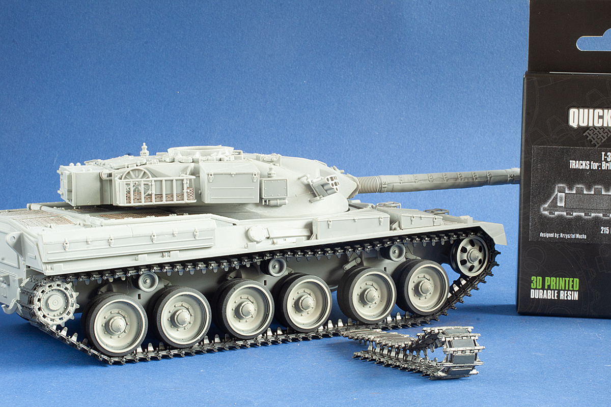 1/35 QuickTracks T-35046 Tracks for British MBT Chieftain