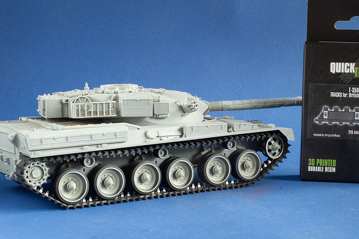 1/35 QuickTracks T-35046 Tracks for British MBT Chieftain