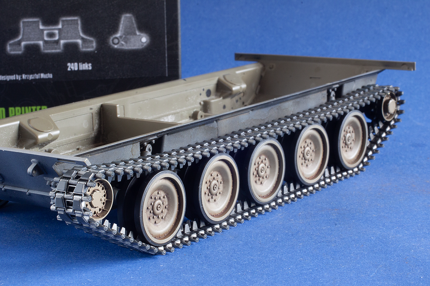 1/35 QuickTracks T-35047 Tracks for AR/AAV M551 Sheridan