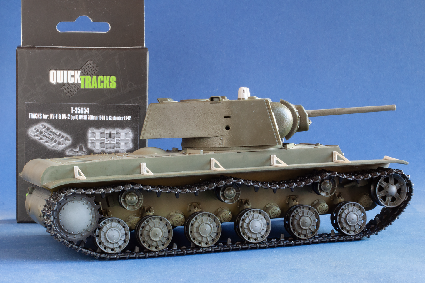 1/35 QuickTracks T-35054 Tracks for KV-1 & KV-2 (split) OMSH 700mm - 1940 to September 1942