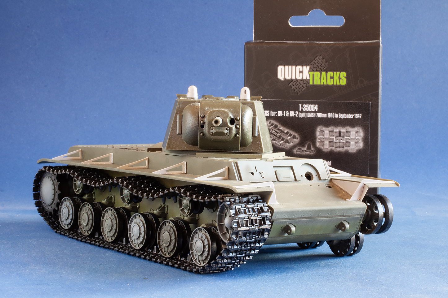 1/35 QuickTracks T-35054 Tracks for KV-1 & KV-2 (split) OMSH 700mm - 1940 to September 1942