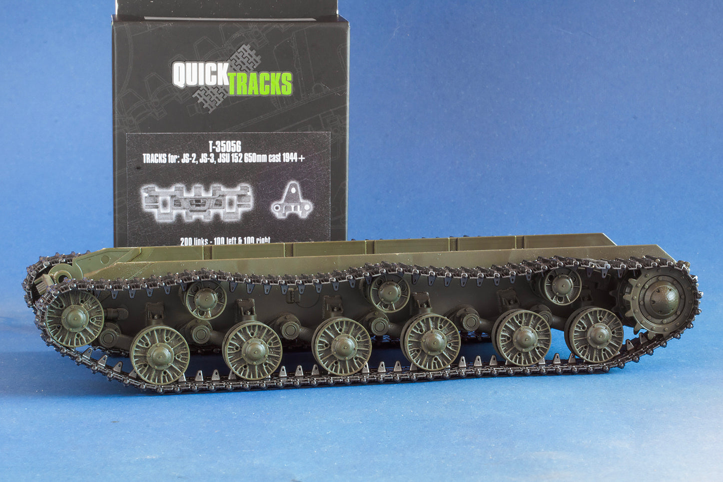 1/35 QuickTracks T-35056 Tracks for JS-2 / IS-2; JS-3 / IS-3; JSU 152 - 650mm cast 1944+