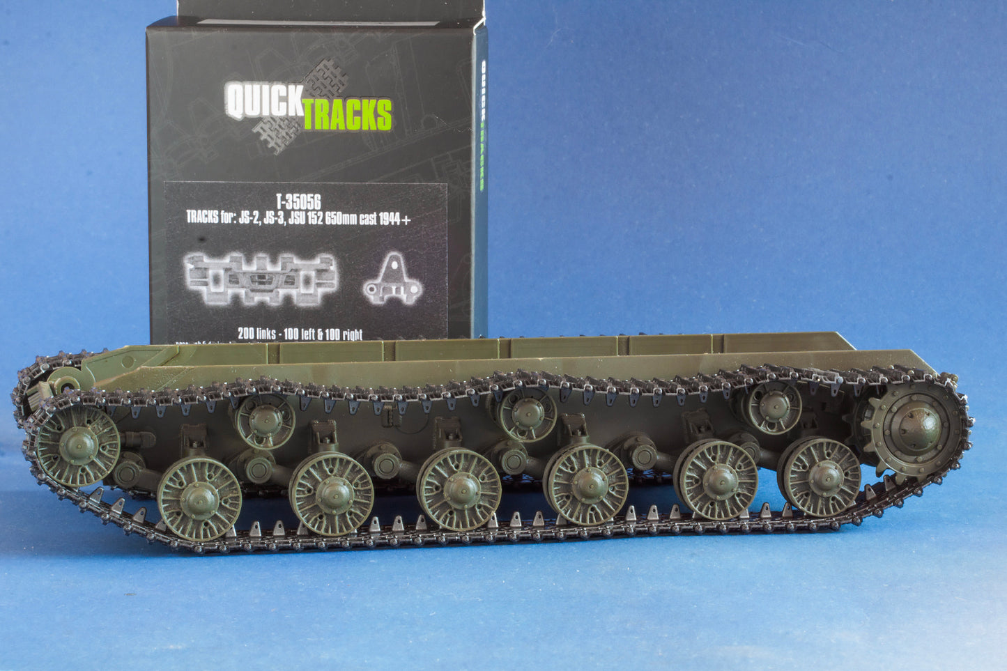 1/35 QuickTracks T-35056 Tracks for JS-2 / IS-2; JS-3 / IS-3; JSU 152 - 650mm cast 1944+