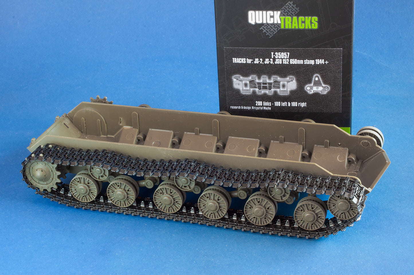 1/35 QuickTracks T-35057 Tracks for JS-2 / IS-2; JS-3 / IS-3; JSU 152 - 650mm stamp 1944+