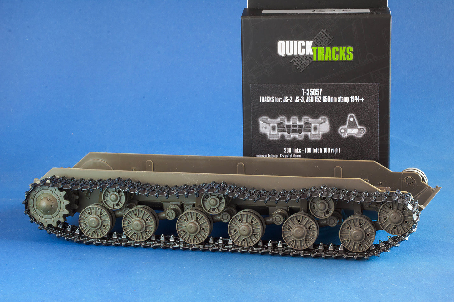 1/35 QuickTracks T-35057 Tracks for JS-2 / IS-2; JS-3 / IS-3; JSU 152 - 650mm stamp 1944+