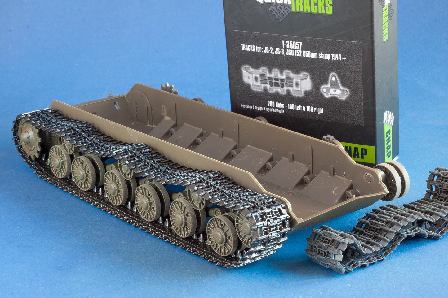 1/35 QuickTracks T-35057 Tracks for JS-2 / IS-2; JS-3 / IS-3; JSU 152 - 650mm stamp 1944+