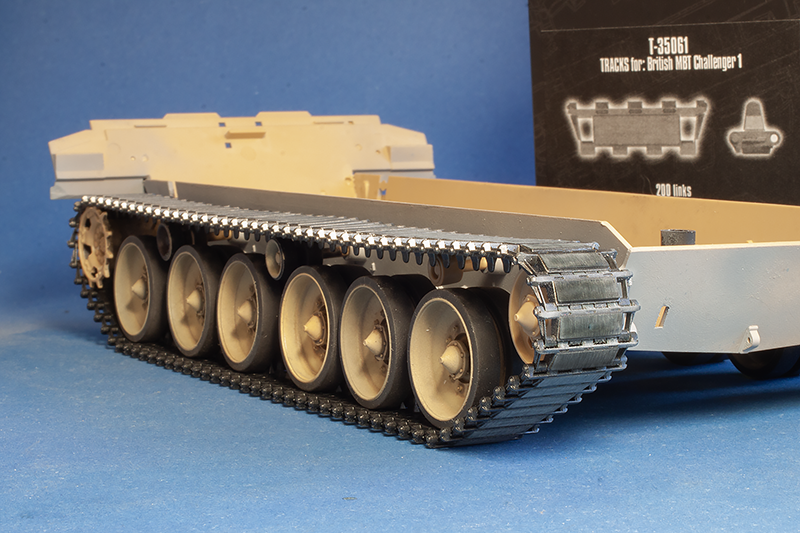 1/35 QuickTracks T-35061 Tracks for British MBT Challenger 1