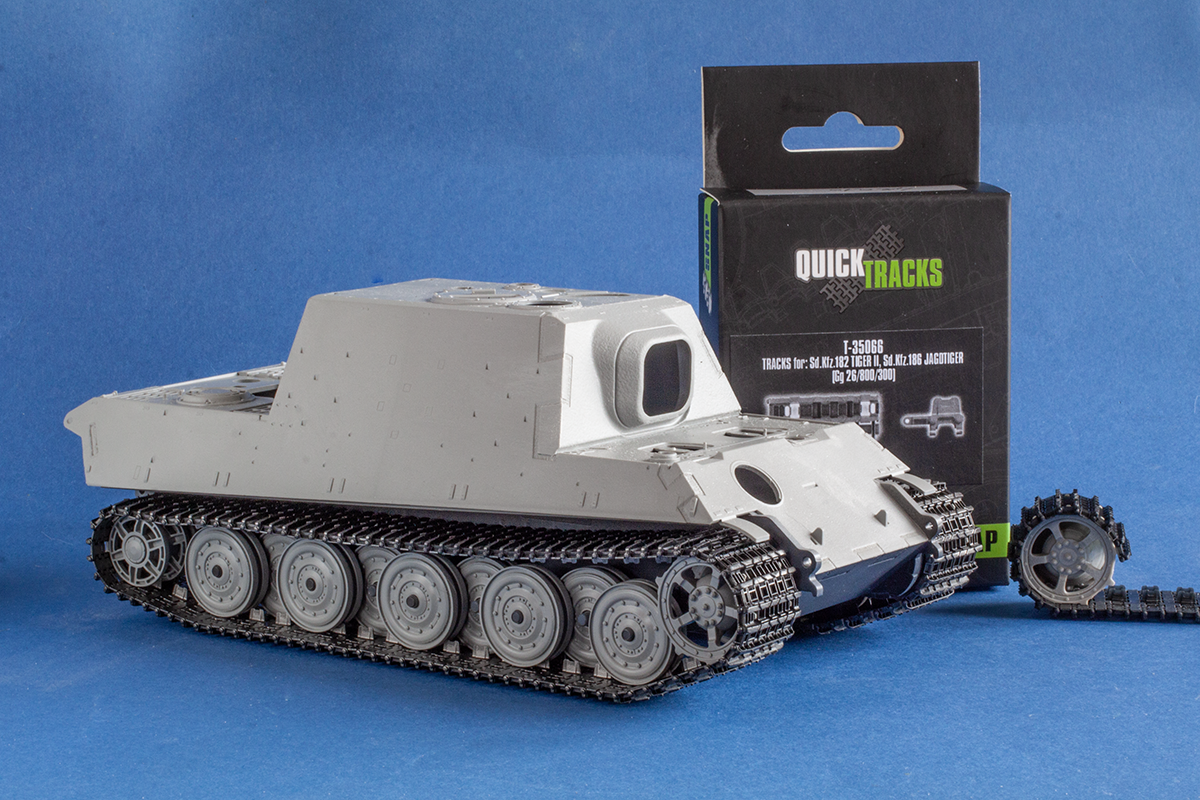 1/35 QuickTracks T-35066 Tracks for Sd.Kfz. 182 Tiger II / King Tiger; Sd.Kfz. 186 Jagdtiger