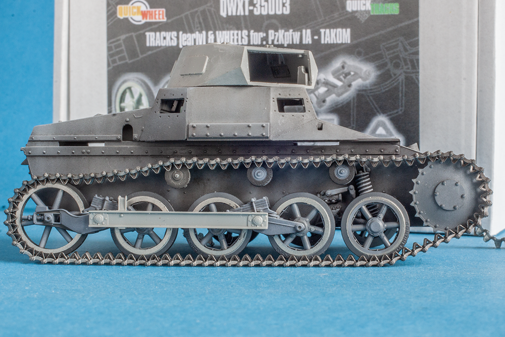 1/35 QuickWheel QWXT-35003 Tracks & Wheels for Pz.Kpfw. I A - Takom