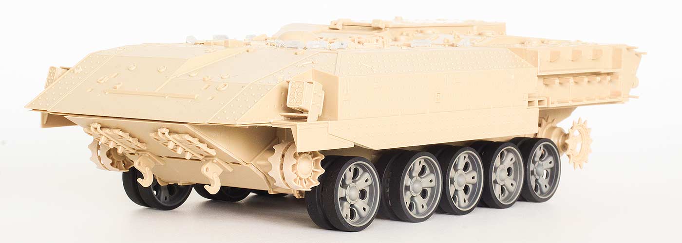 1/35 QuickWheel QW-139 IDF Heavy APC Achzarit (early version) - MENG