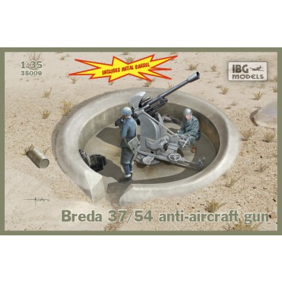 1/35 IBG 35009 Breda 37/54 anti-aircraft gun